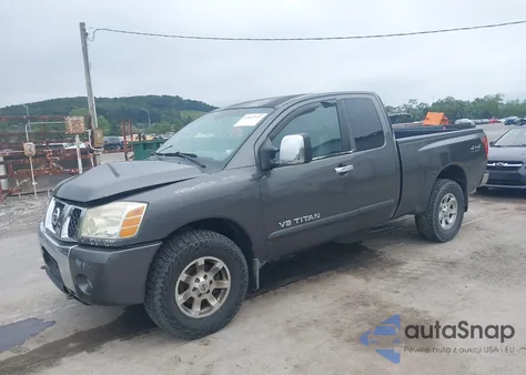 2005 Nissan Titan Se z USA, uszkodzony, nr VIN 1N6BA06B75N539852